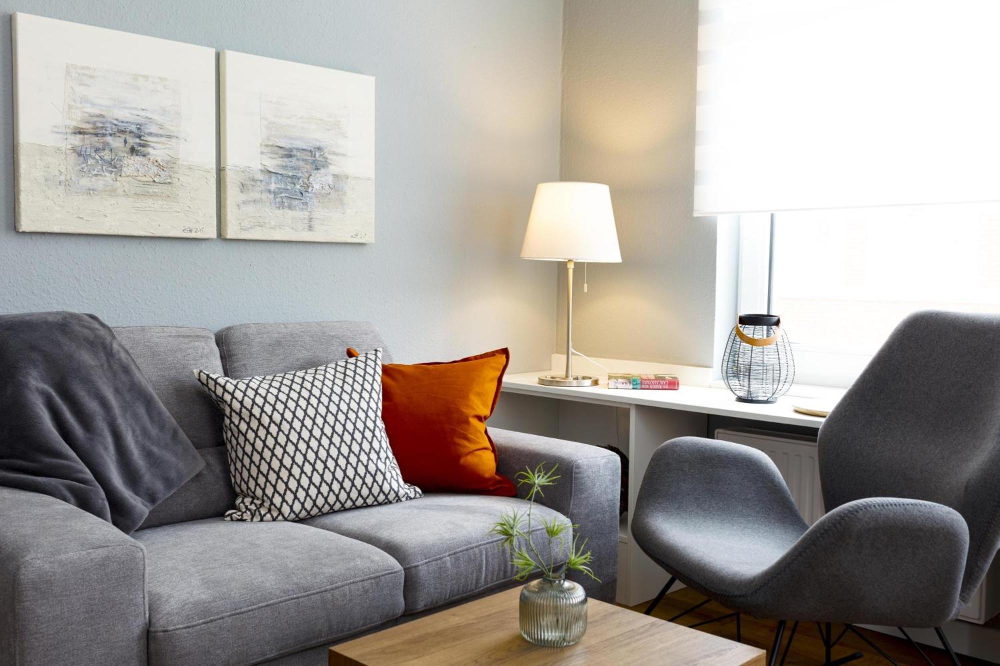 Ferienwohnung Villa Central - Luettje Nuest 博尔库姆 外观 照片