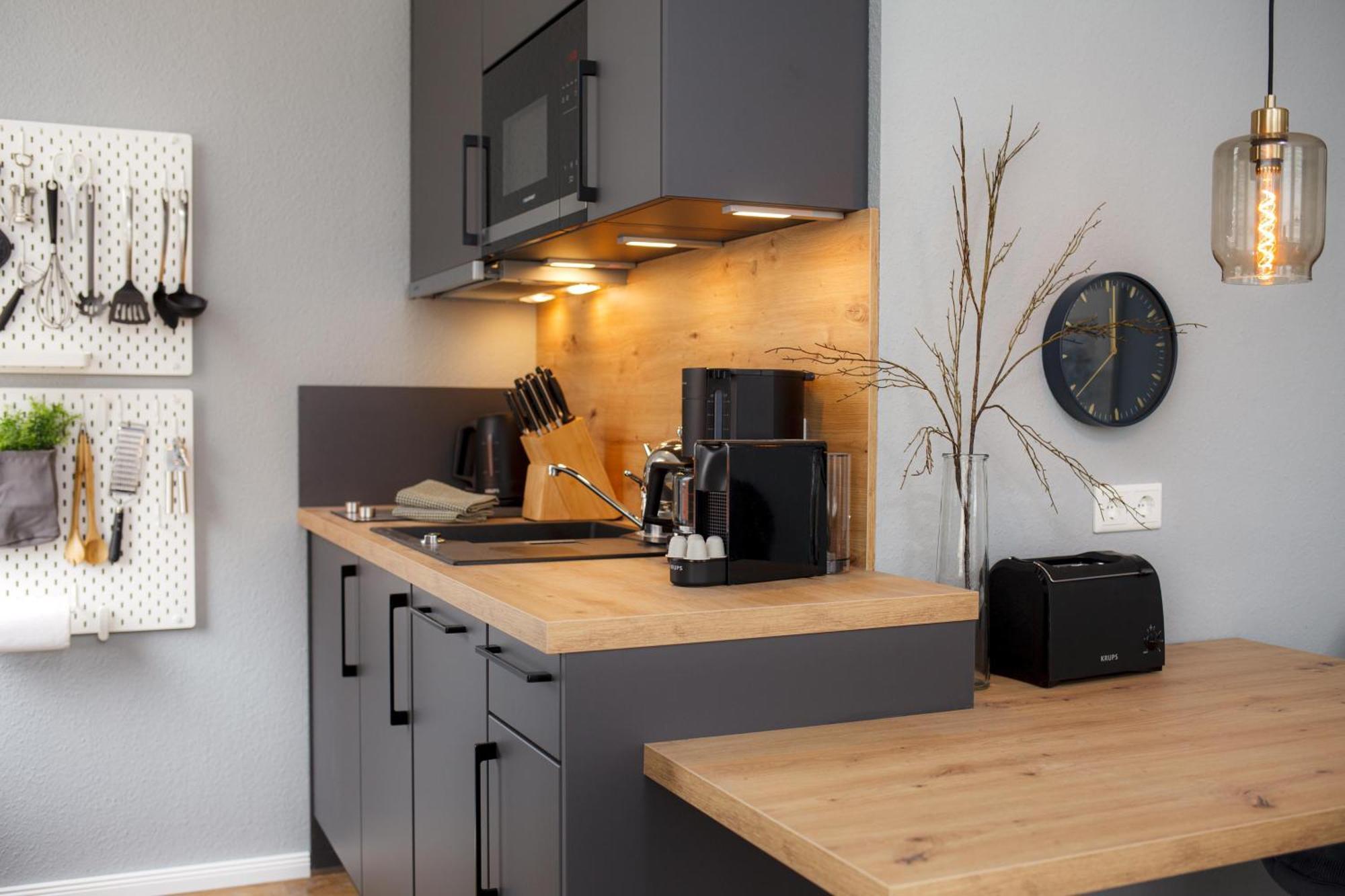 Ferienwohnung Villa Central - Luettje Nuest 博尔库姆 外观 照片
