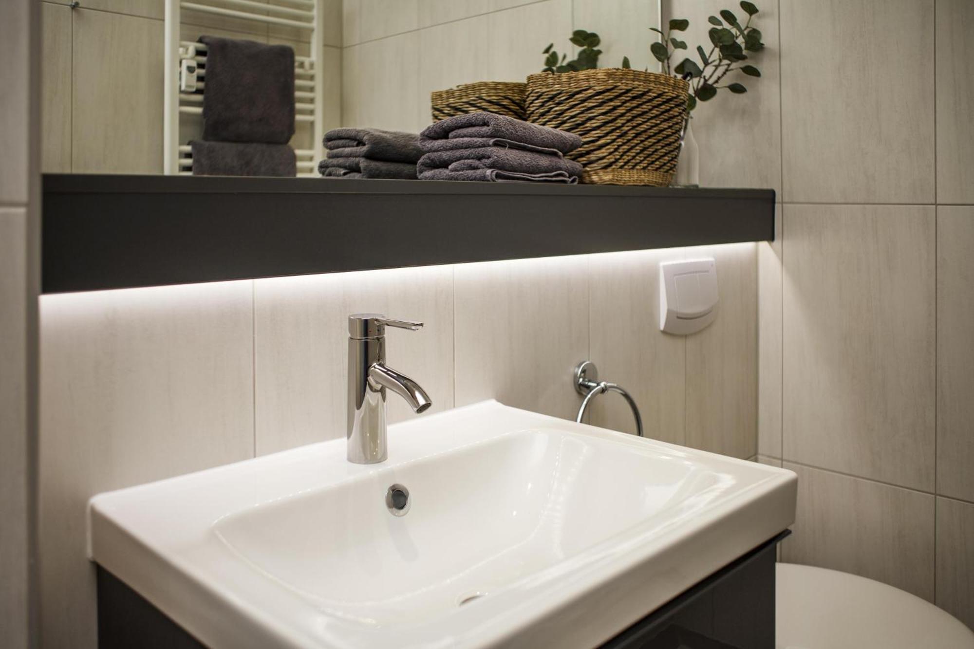 Ferienwohnung Villa Central - Luettje Nuest 博尔库姆 外观 照片