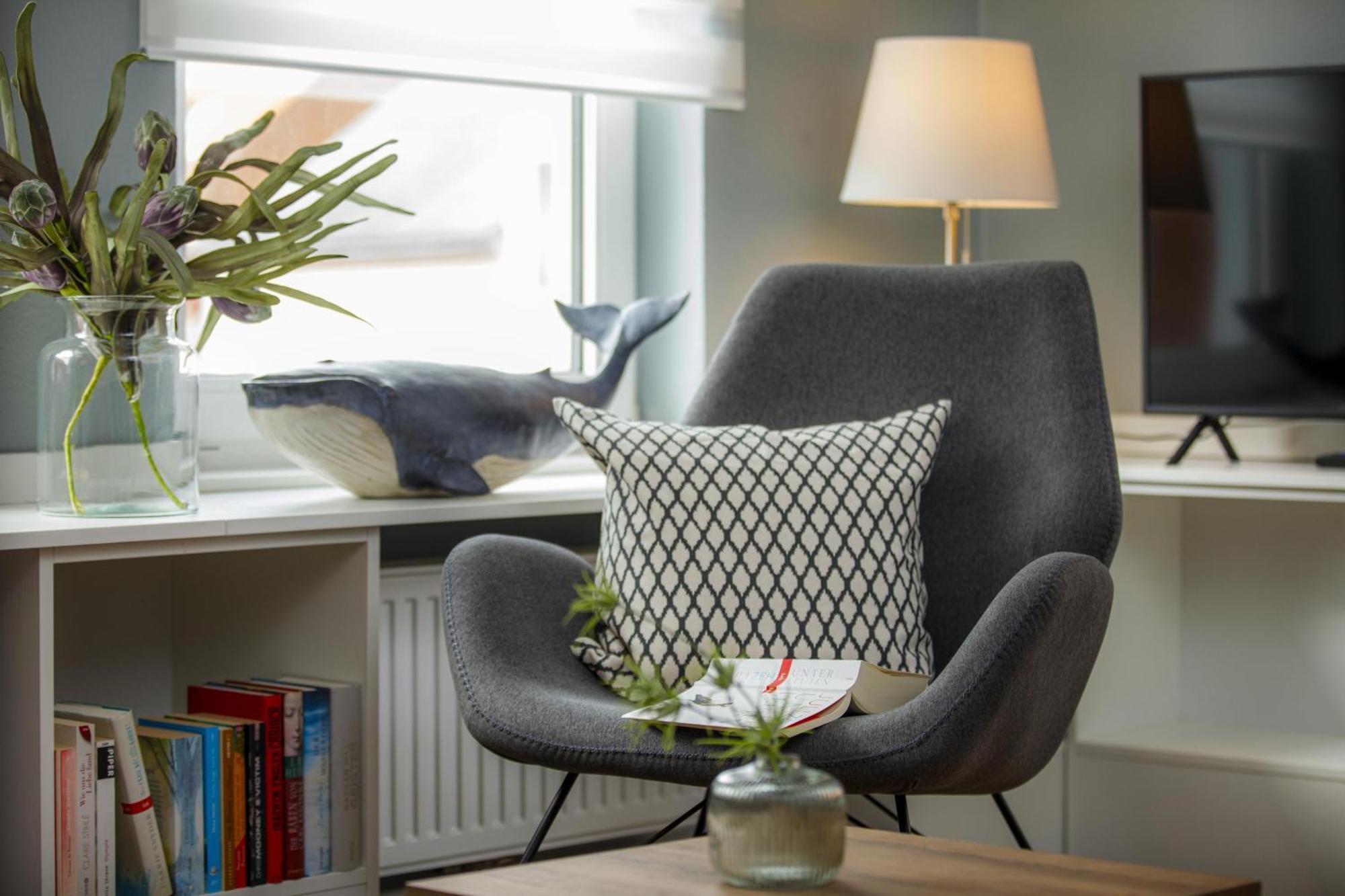 Ferienwohnung Villa Central - Luettje Nuest 博尔库姆 外观 照片